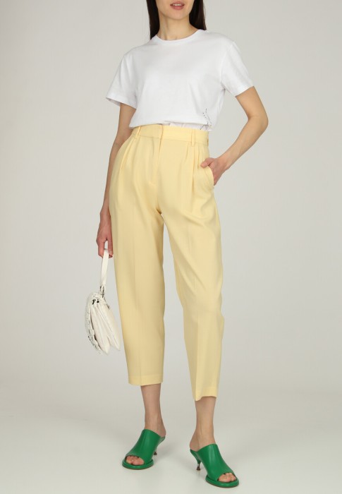 брюки  от бренда erika cavallini вид слева