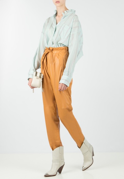 брюки  из франции вид сбоку