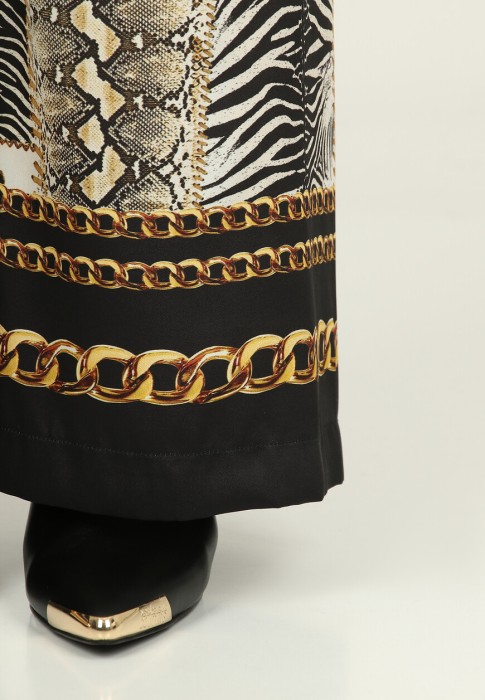 брюки  универсального стиля с лицевой стороны