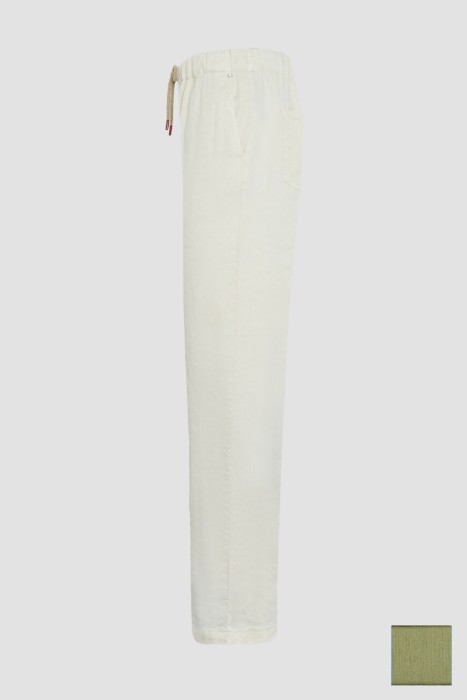 брюки  из италии вид сбоку