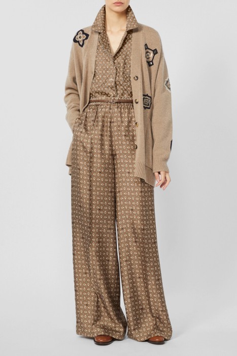 брюки  из италии вид сбоку