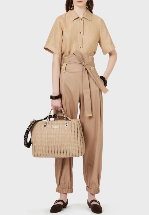 брюки  от бренда emporio armani вид слева