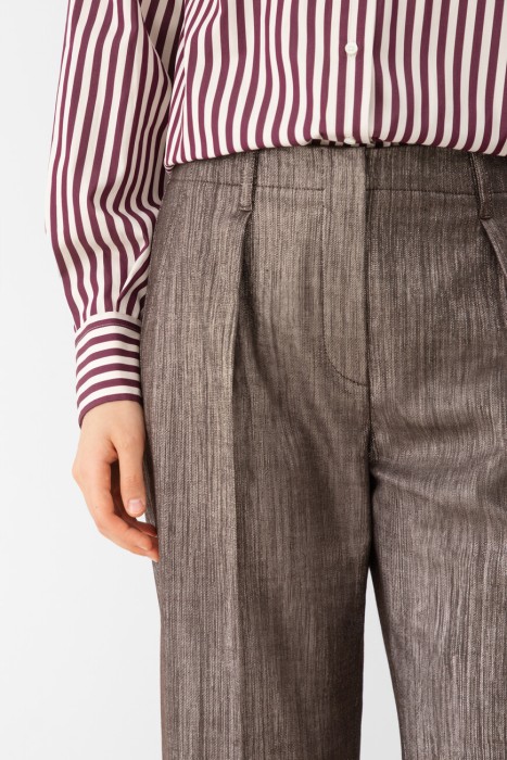 брюки  из италии вид сбоку