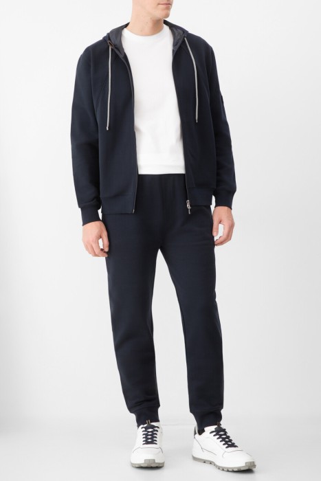 брюки  из хлопка спереди