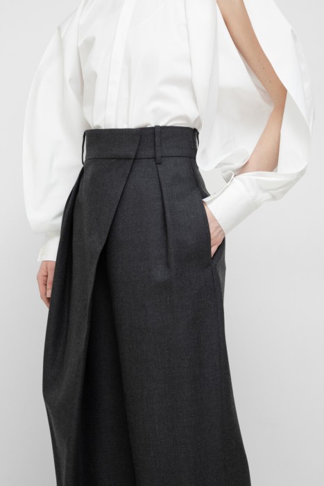 брюки  из франции вид сбоку