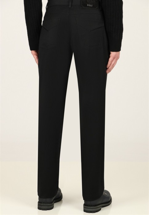 брюки  из италии вид сбоку