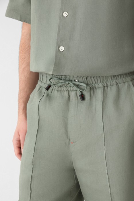 брюки  из италии вид сбоку