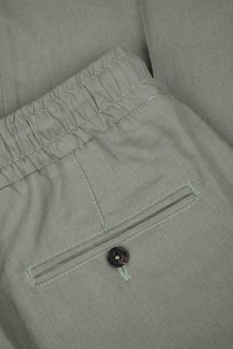 брюки  для взрослого возраста с изнаночной стороны