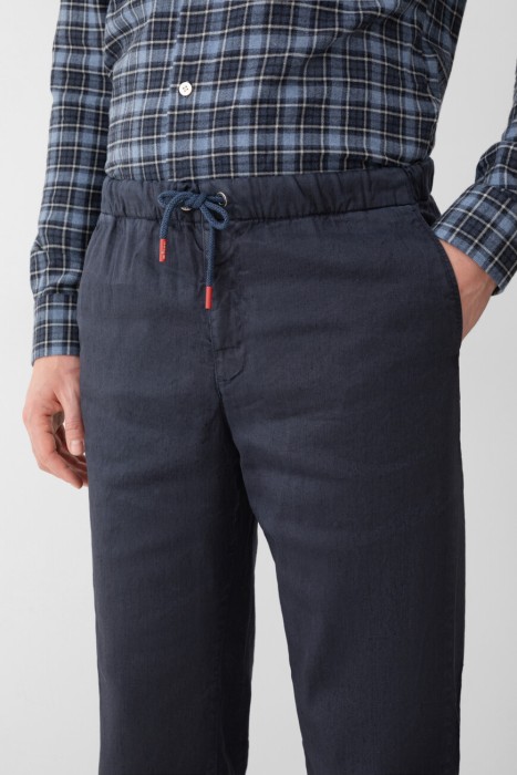 брюки  из италии вид сбоку