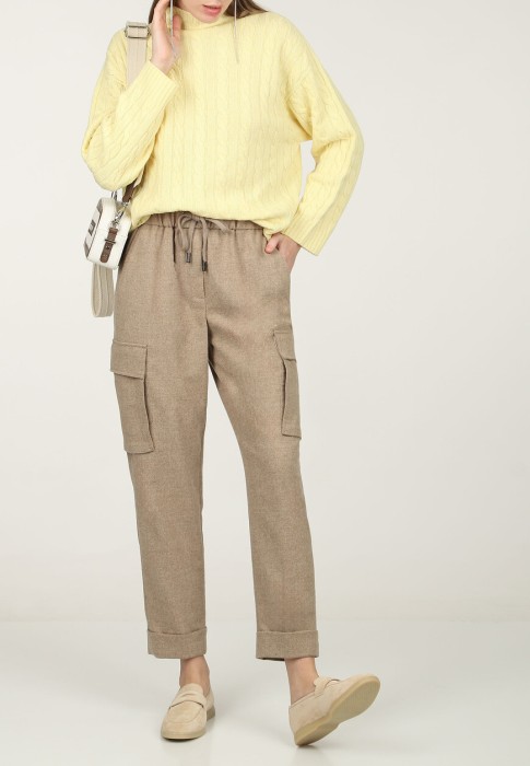 брюки  из италии вид сбоку