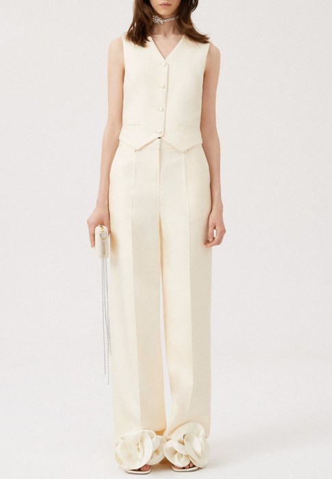 брюки  из проверенных материалов спереди