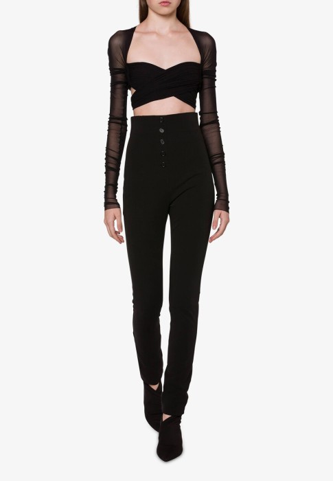 брюки  от бренда philosophy di lorenzo serafini вид слева