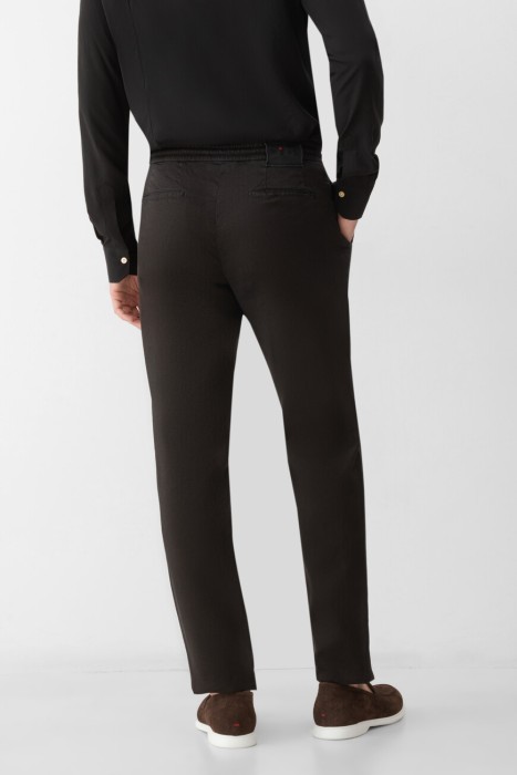 брюки  от бренда kiton вид слева