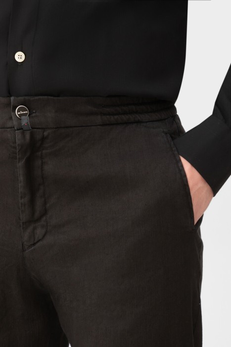 брюки  из италии вид сбоку