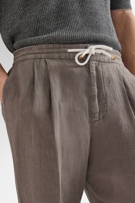 брюки  из италии вид сбоку