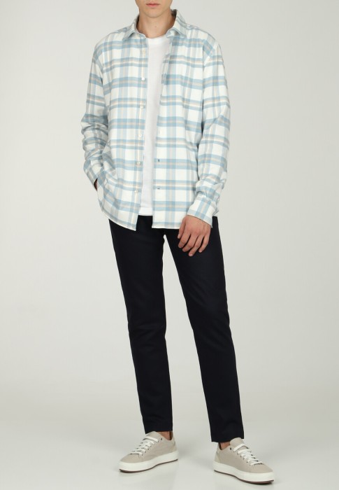 брюки  от бренда eleventy вид слева