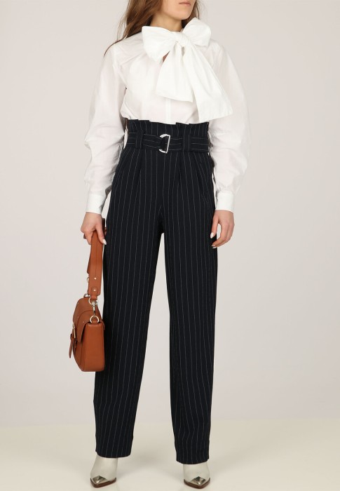 брюки  от бренда ganni вид слева