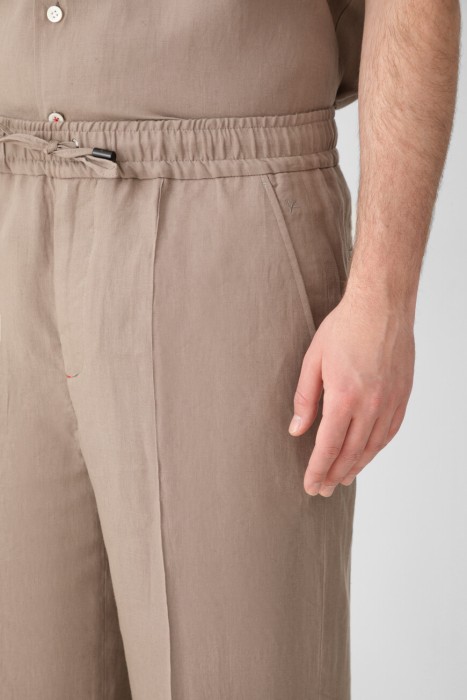 брюки  из италии вид сбоку