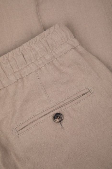 брюки  для взрослого возраста с изнаночной стороны