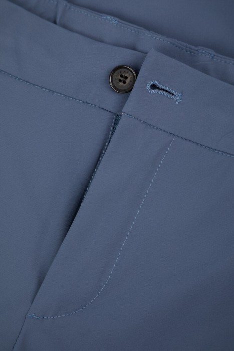 брюки  из полиэстера спереди