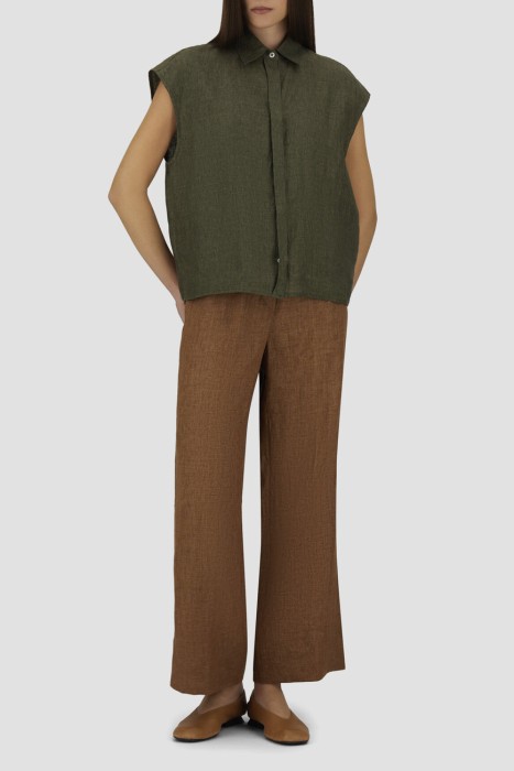 брюки  из франции вид сбоку