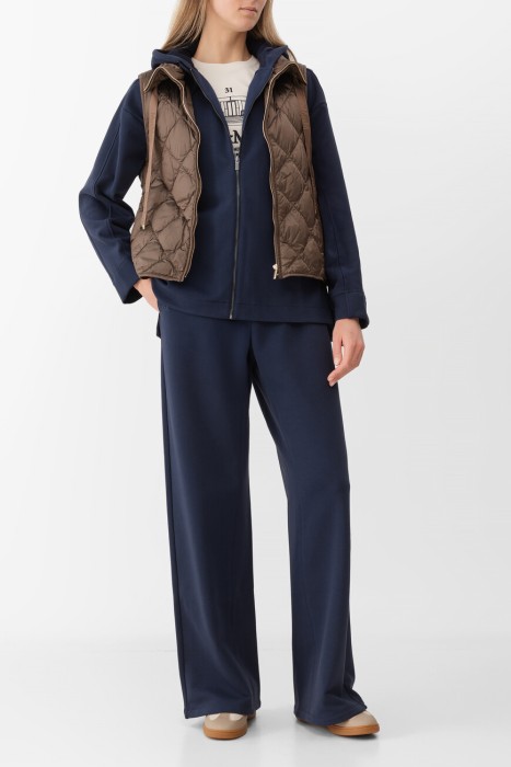 брюки  из хлопка спереди