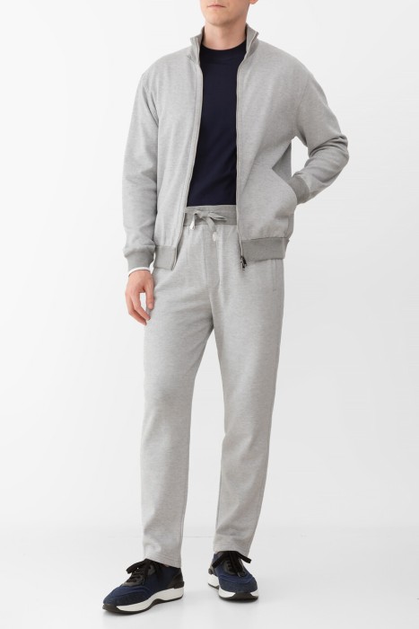 брюки  из хлопка спереди