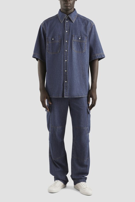 Товар синего цвета с внутренней стороны