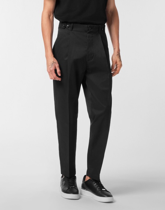 брюки  от бренда philipp plein вид слева