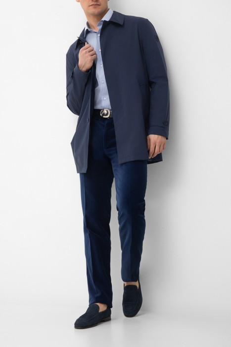 брюки  из хлопка спереди