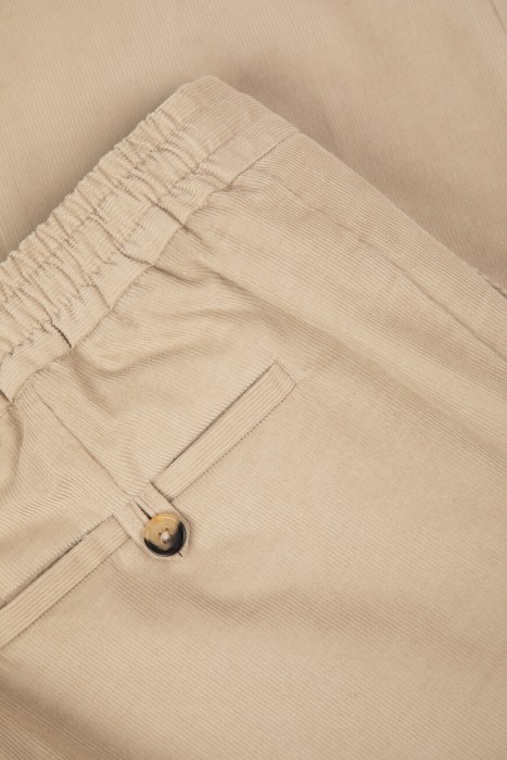 брюки  для взрослого возраста с изнаночной стороны