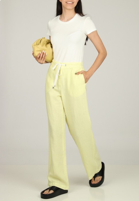 брюки  от бренда peserico вид слева