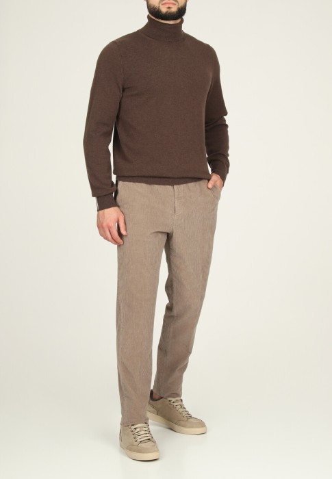 брюки  от бренда peserico вид слева