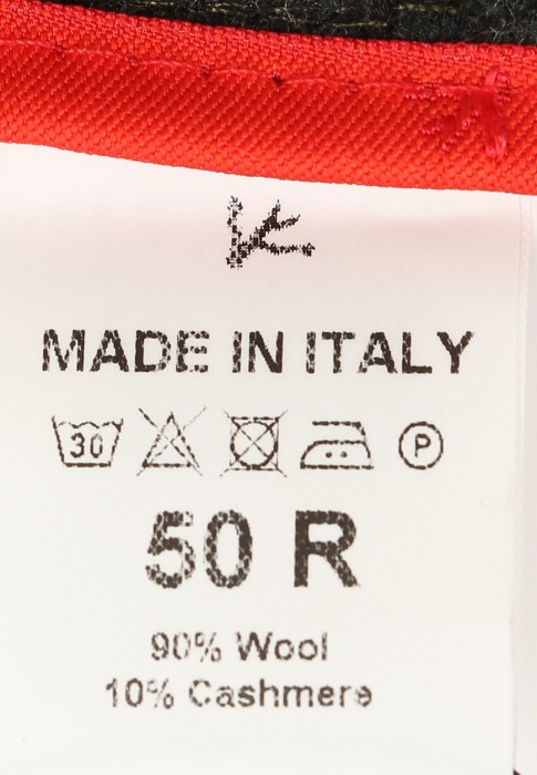 брюки  классического стиля с лицевой стороны