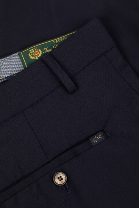 брюки  для взрослого возраста с изнаночной стороны