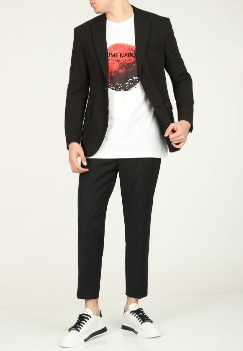 брюки  из италии вид сбоку