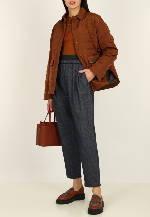 брюки  от бренда fabiana filippi вид слева