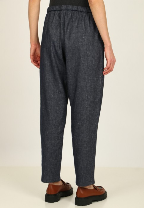 брюки  из италии вид сбоку