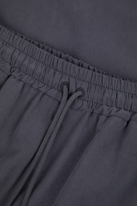 брюки  из шелка спереди