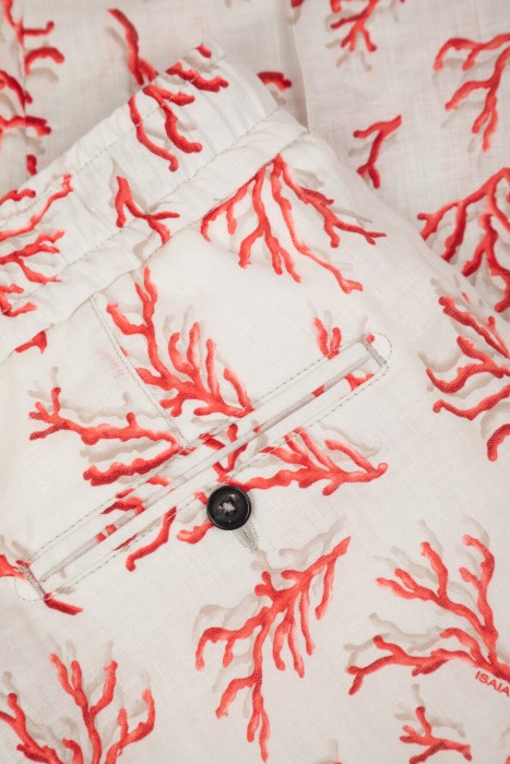 брюки  для взрослого возраста с изнаночной стороны