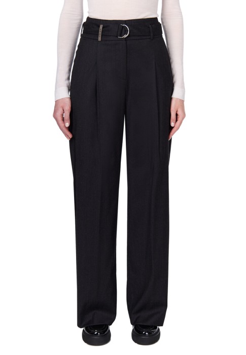 брюки  из италии вид сбоку