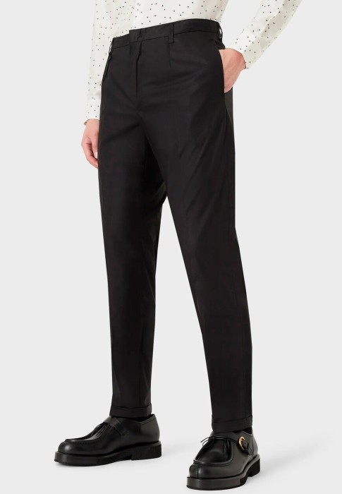 брюки  из италии вид сбоку