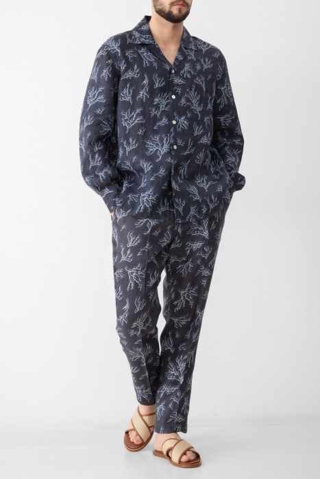 брюки  из проверенных материалов спереди