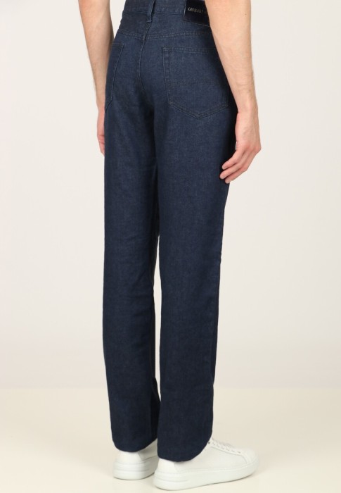 брюки  из италии вид сбоку