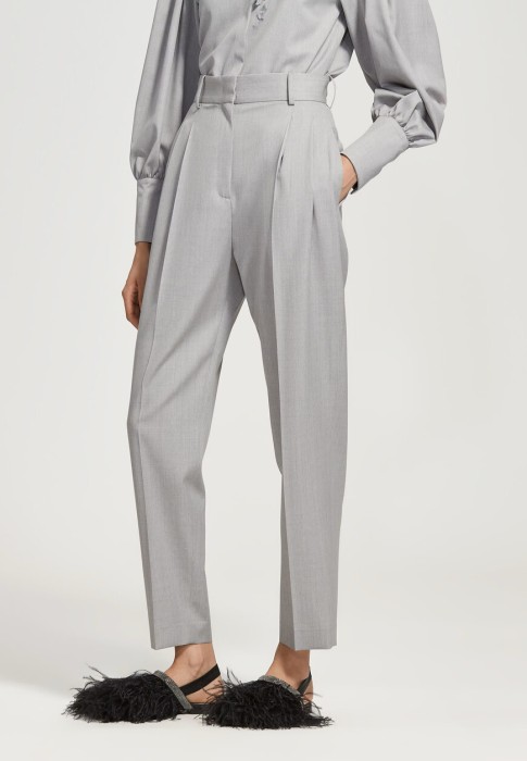 брюки  из италии вид сбоку