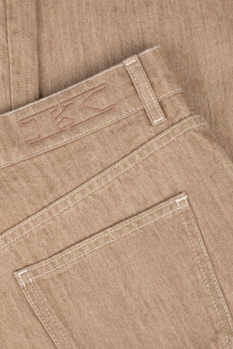 брюки  для взрослого возраста с изнаночной стороны