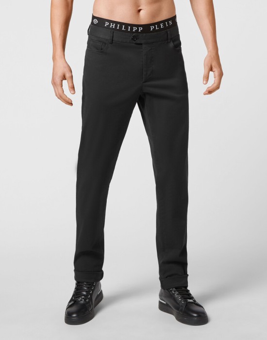 брюки  от бренда philipp plein вид слева