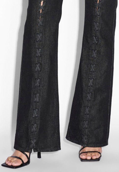 брюки  из австралии вид сбоку