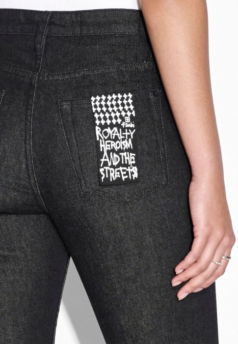 брюки  универсального стиля с лицевой стороны