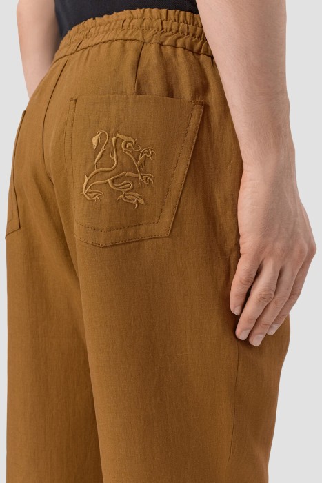 брюки  из италии вид сбоку